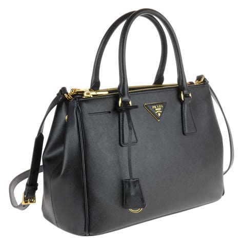 borsa pelle nera prada milano 1913|Borse Prada d'Occasione .